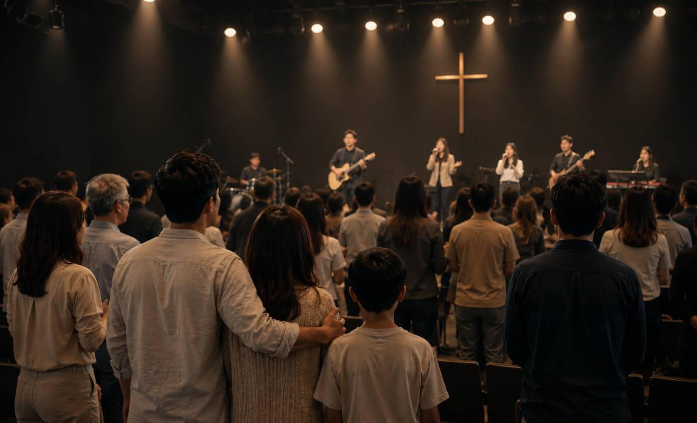 Peta lokasi gereja